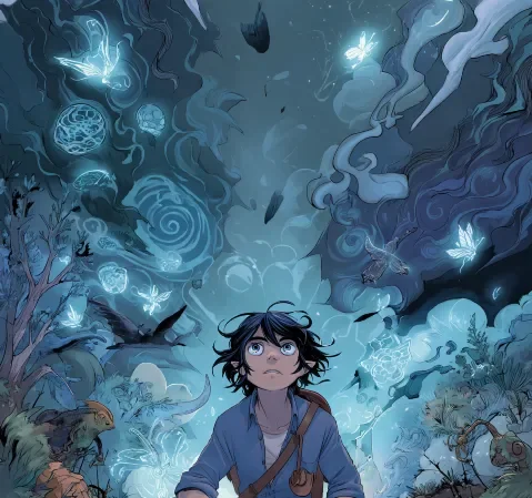 奇幻冒险漫画封面